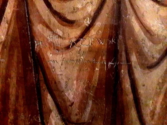 Graffiti Signature Commemorating Union of Lublin